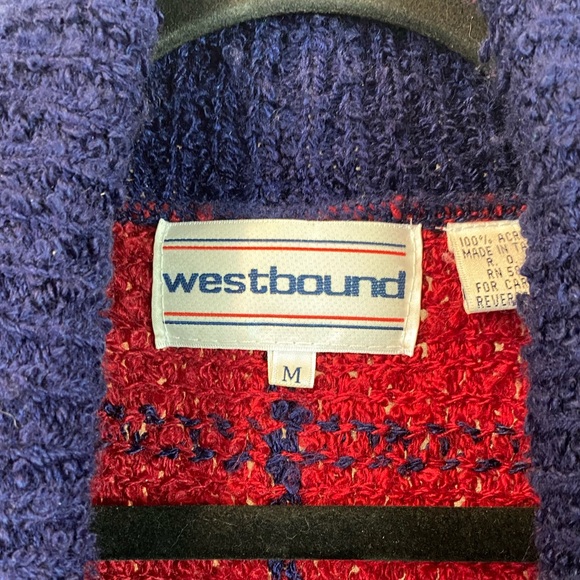 Vintage Westbound Plaid Cardigan - Picture 4 of 6